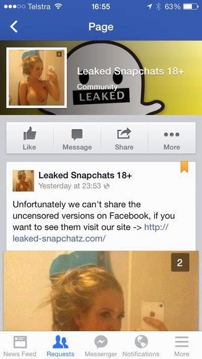 of leaks nudes|Snapleaks 